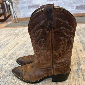 Children's Western Leather Boots